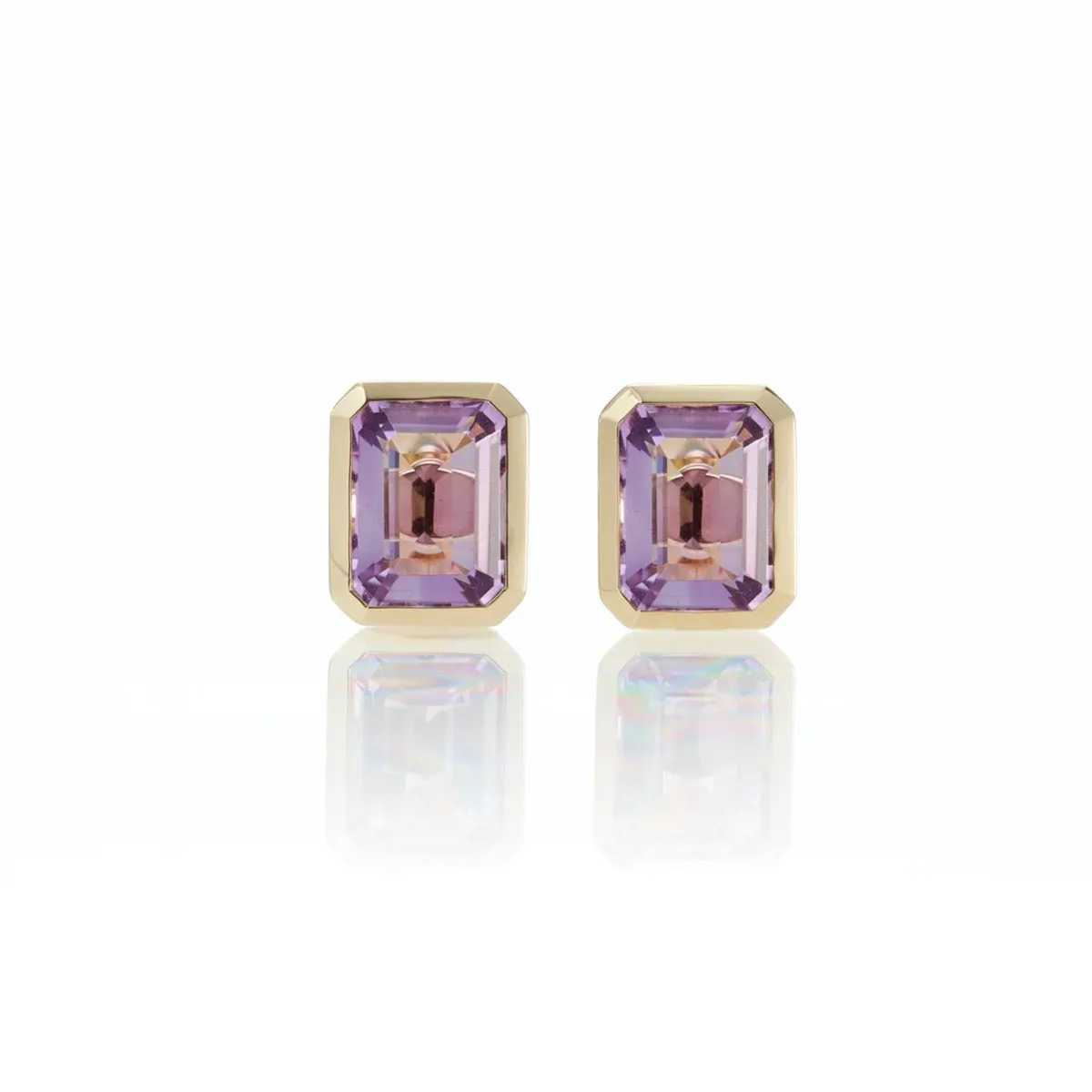 Newport Earrings in Amethyst