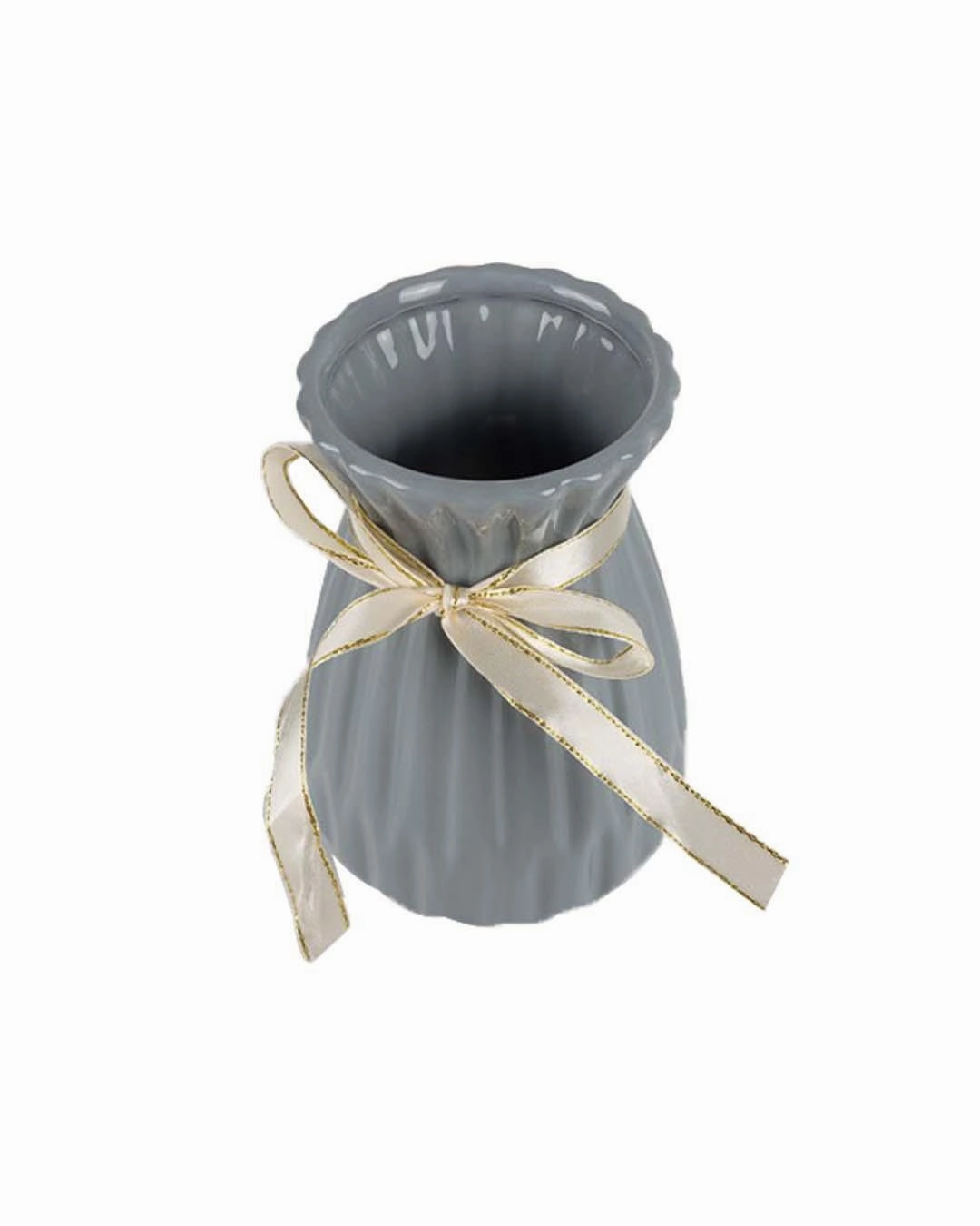 Nordic Vase, Grey, Ceramic