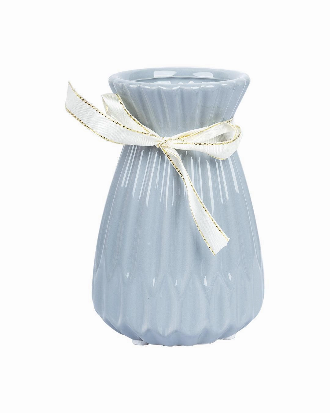 Nordic Vase, Grey, Ceramic