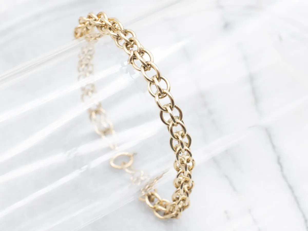 Openwork Ball Link Bracelet