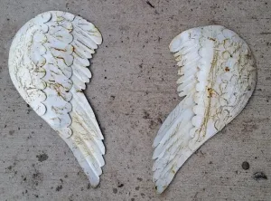Pair of Wings decorative plants  