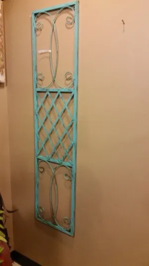 Pair Sky View Shutters decorative plants  