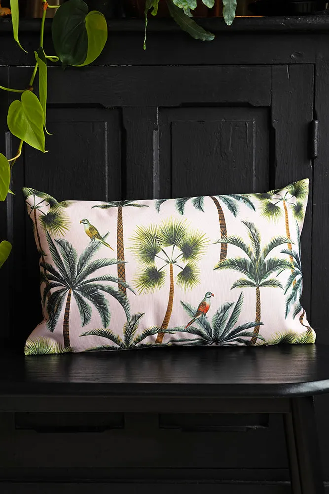 Palm Print Outdoor Cushion