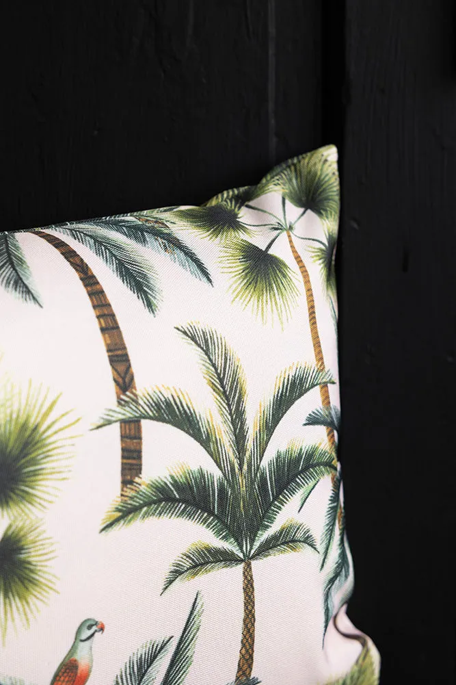 Palm Print Outdoor Cushion
