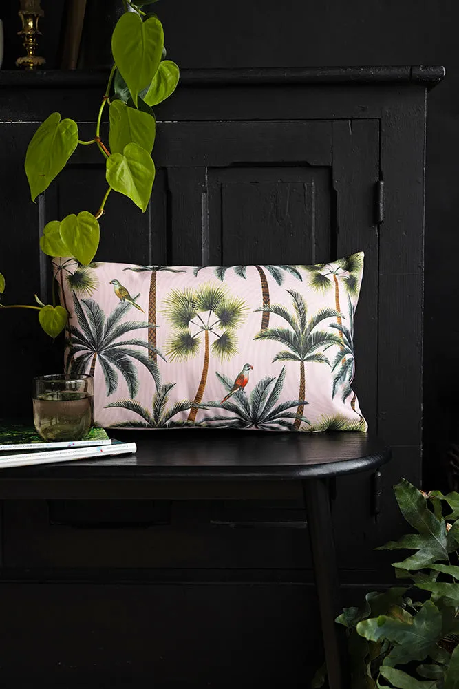 Palm Print Outdoor Cushion
