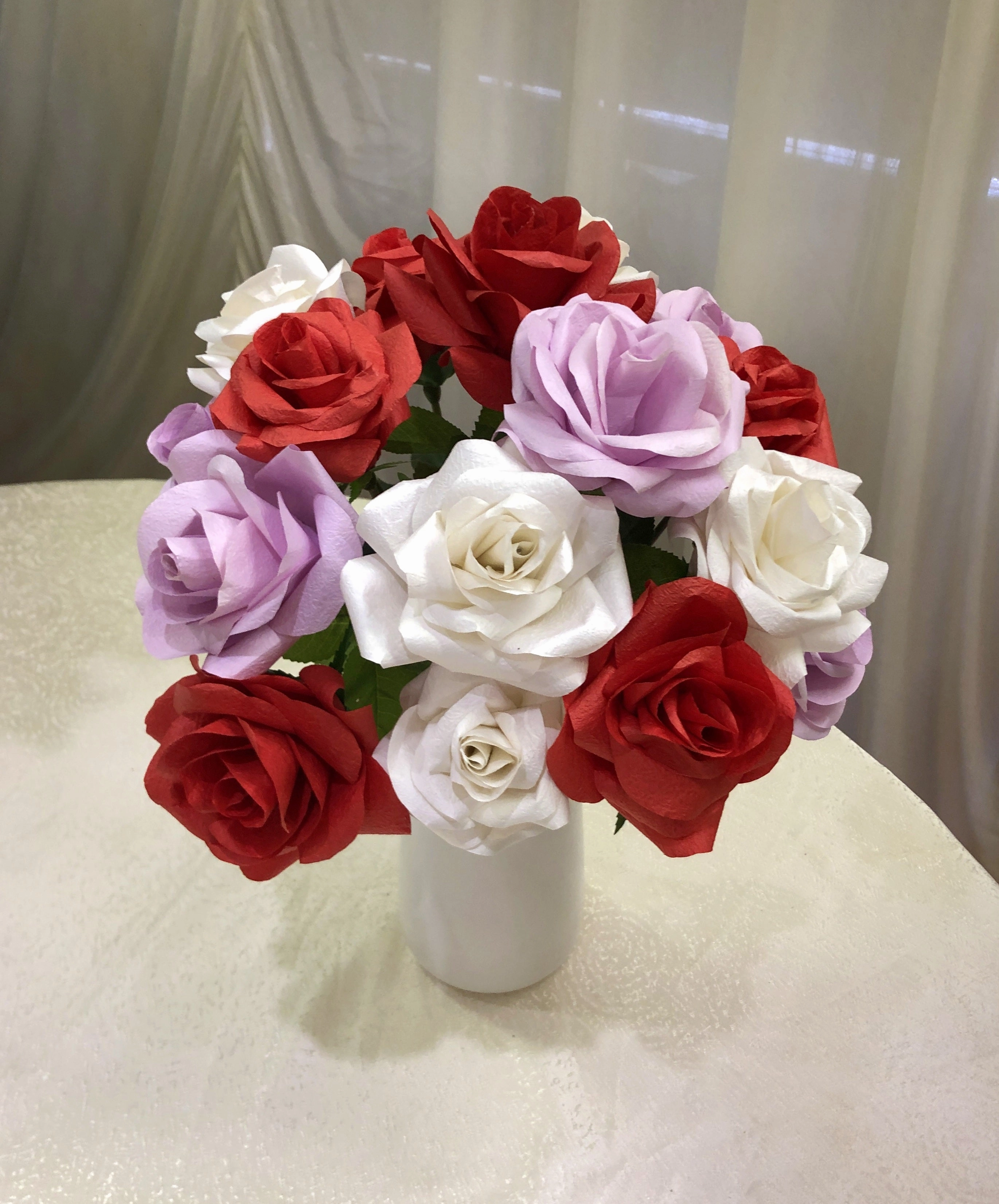 Paper Rose Stem (made-to-order)