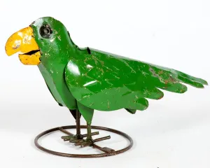 Parrot on Stand decorative plants  