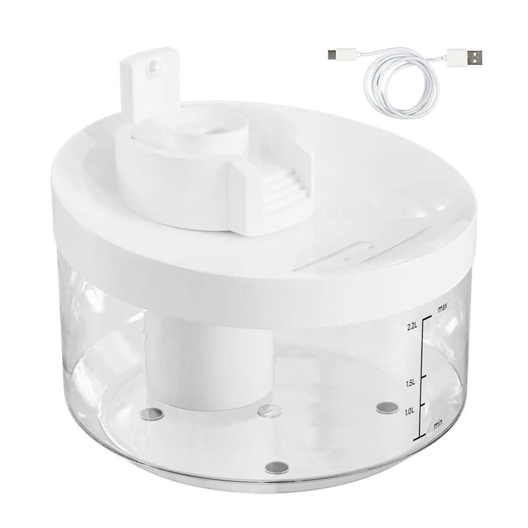 Pawz Automatic Sensor Pet Water Fountain Dog Cat Drinking Dispenser 2.2L Filter PT1234 dried flowers  