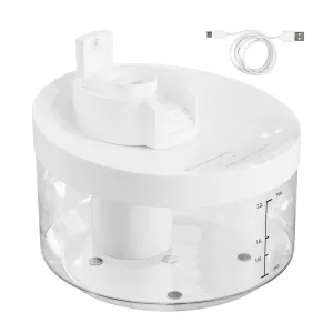 Pawz Automatic Sensor Pet Water Fountain Dog Cat Drinking Dispenser 2.2L Filter PT1234 dried flowers  