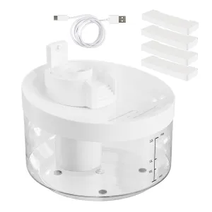 Pawz Automatic Sensor Pet Water Fountain Dog Cat Drinking Dispenser Filters 2.2L PT1234-SET dried flowers  