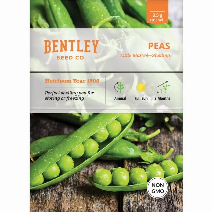 Pea-Little Marvel Seed Packet floating plant shelf  