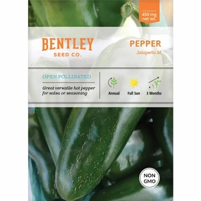 Pepper, Jalape?o M Seed Packet floating plant shelf  