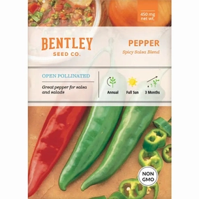 Pepper, Spicy Salsa Blend floating plant shelf  