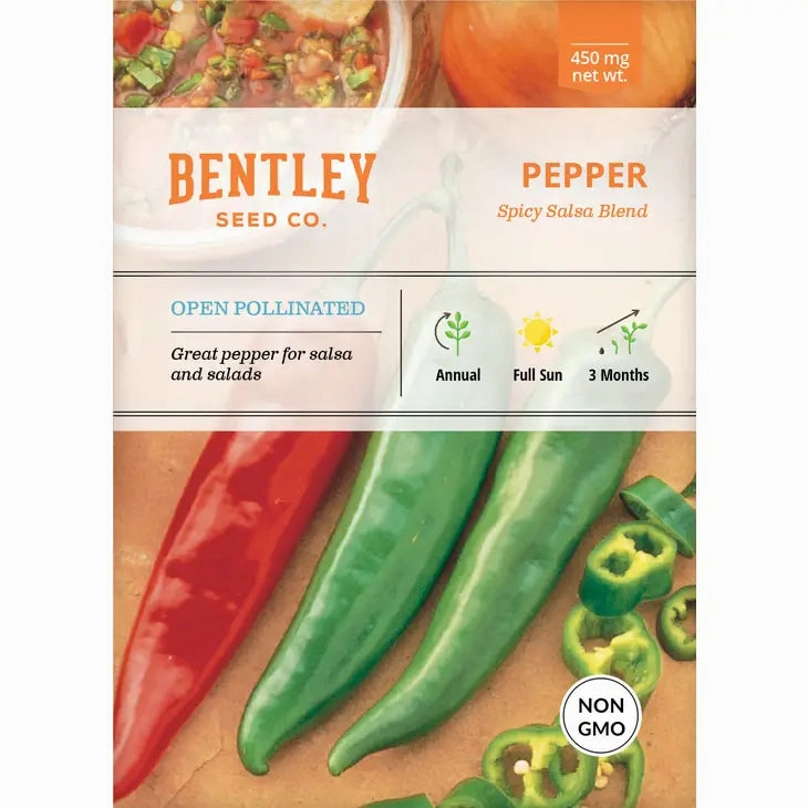 Pepper, Spicy Salsa Blend floating plant shelf  