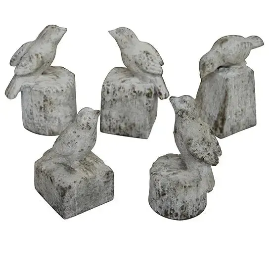 Perched Bird Relics Set
