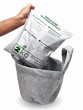 Pindfresh Jalaj Growbags (Compressed Bio Fabric) classic flowerpot  