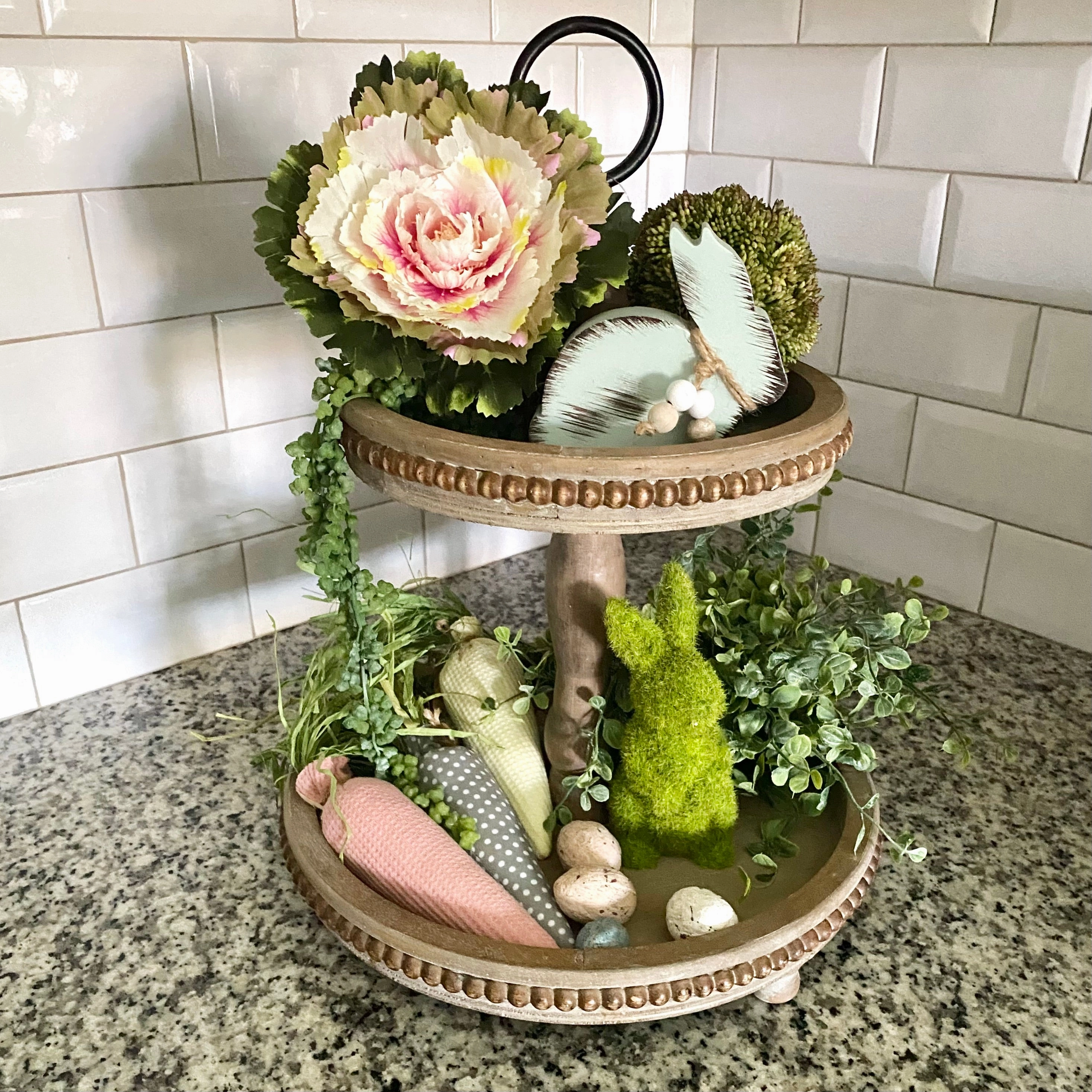 Pink Potted Cabbage