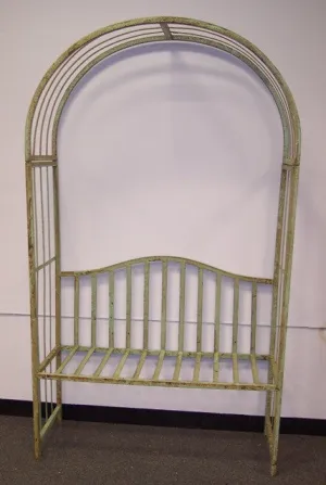 Plain Arch with Strap Seat decorative plants  
