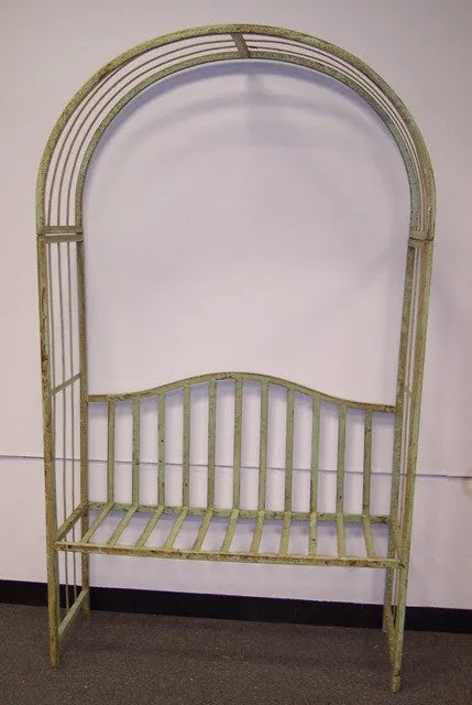 Plain Arch with Strap Seat decorative plants  