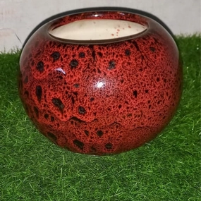 Planeball Doubledeep Ceramic Pot shade perennial  