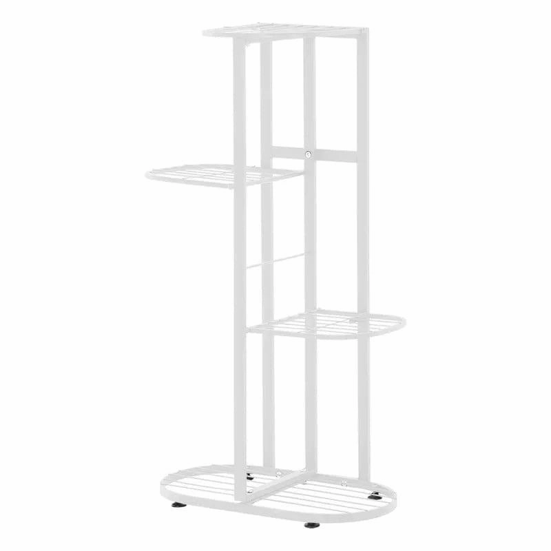 Plant Stand: 4 step-style tier Metal Plant Stand