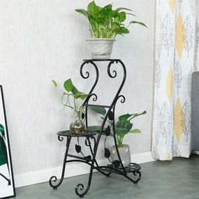 Plant Stand: Etagere Metal Plant Stand cactus succulent plant  