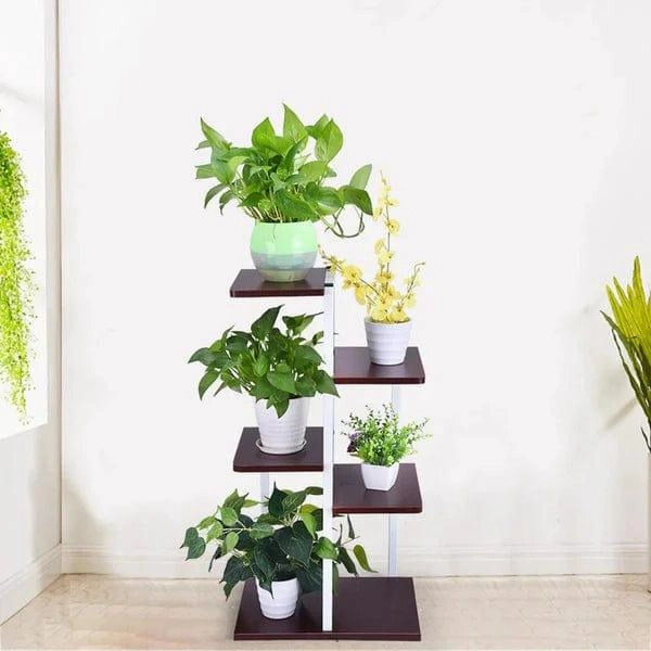 Plant Stand: Rectangular Multi-Tiered Plant Stand