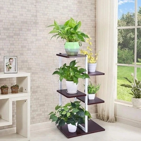 Plant Stand: Rectangular Multi-Tiered Plant Stand cactus succulent plant  