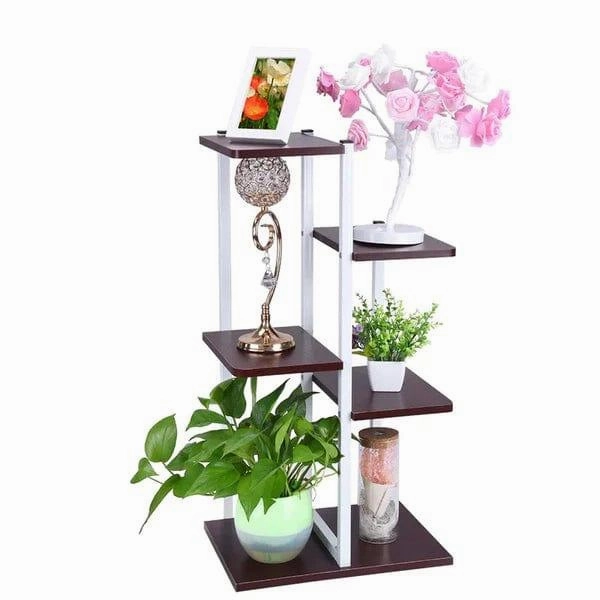 Plant Stand: Rectangular Multi-Tiered Plant Stand