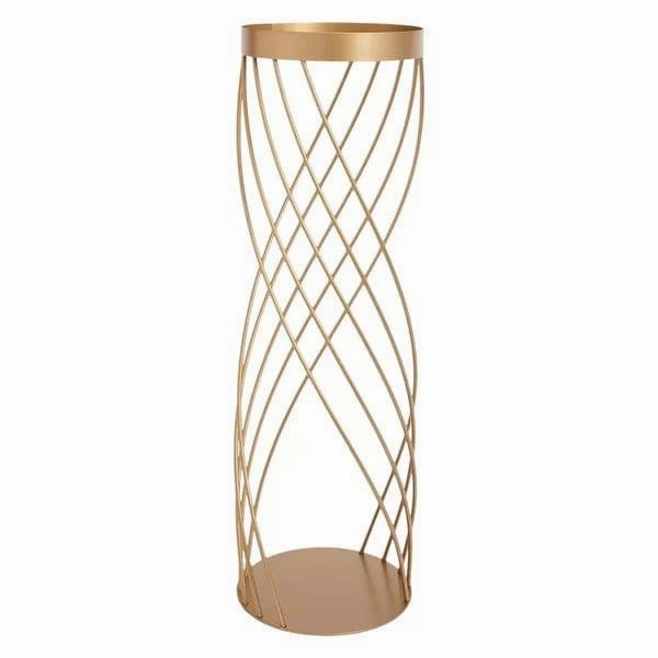 Plant Stand: Round Pedestal Plant Stand