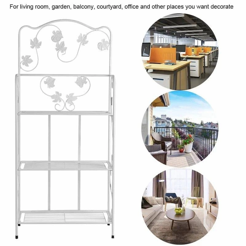 Plant Stand: Square Multi-Tiered Plant Stand