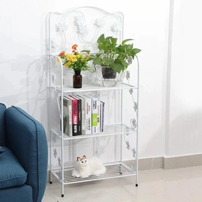 Plant Stand: Square Multi-Tiered Plant Stand cactus succulent plant  