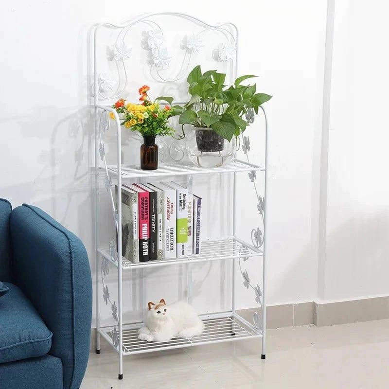 Plant Stand: Square Multi-Tiered Plant Stand cactus succulent plant  