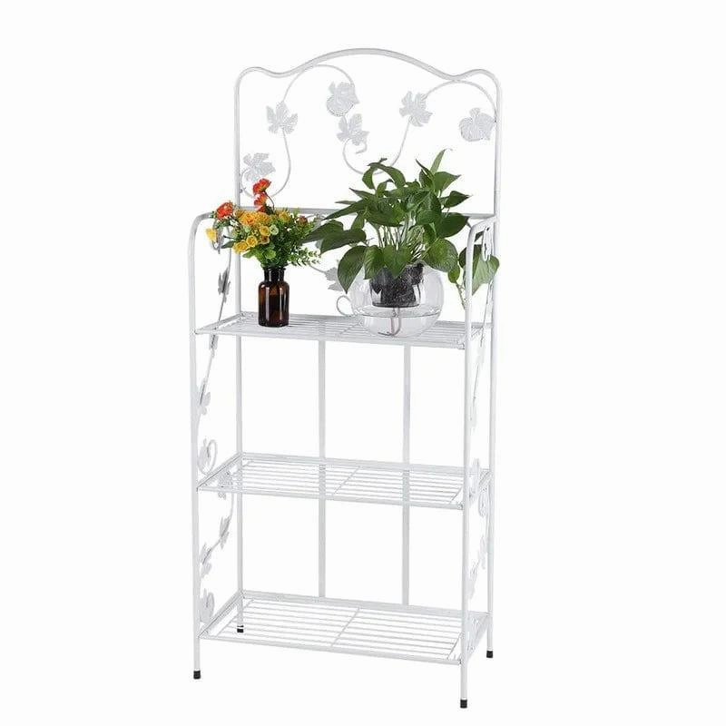 Plant Stand: Square Multi-Tiered Plant Stand