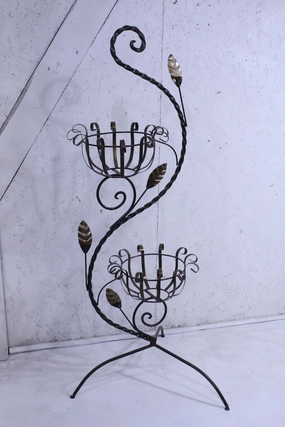 Planter with Tripod Base 2 Tier Ornate Planter decorative plants  
