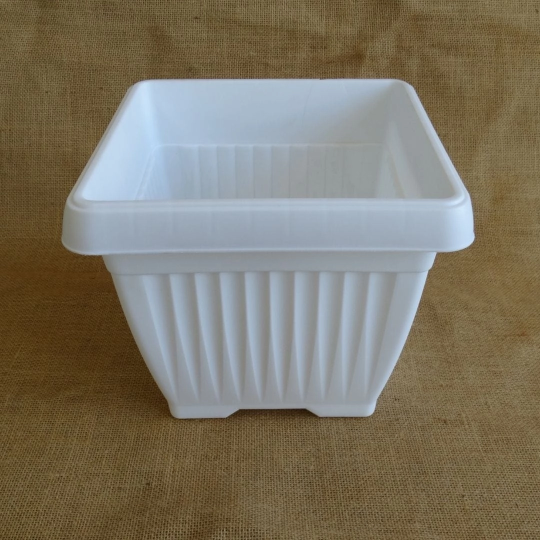 Plastic Bello Square-25 Pot, Dia- 25 cm classic flowerpot  