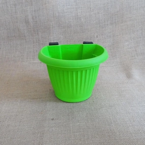 Plastic Bello Wall Planter, Dia-5.7 Inch desktop planter  