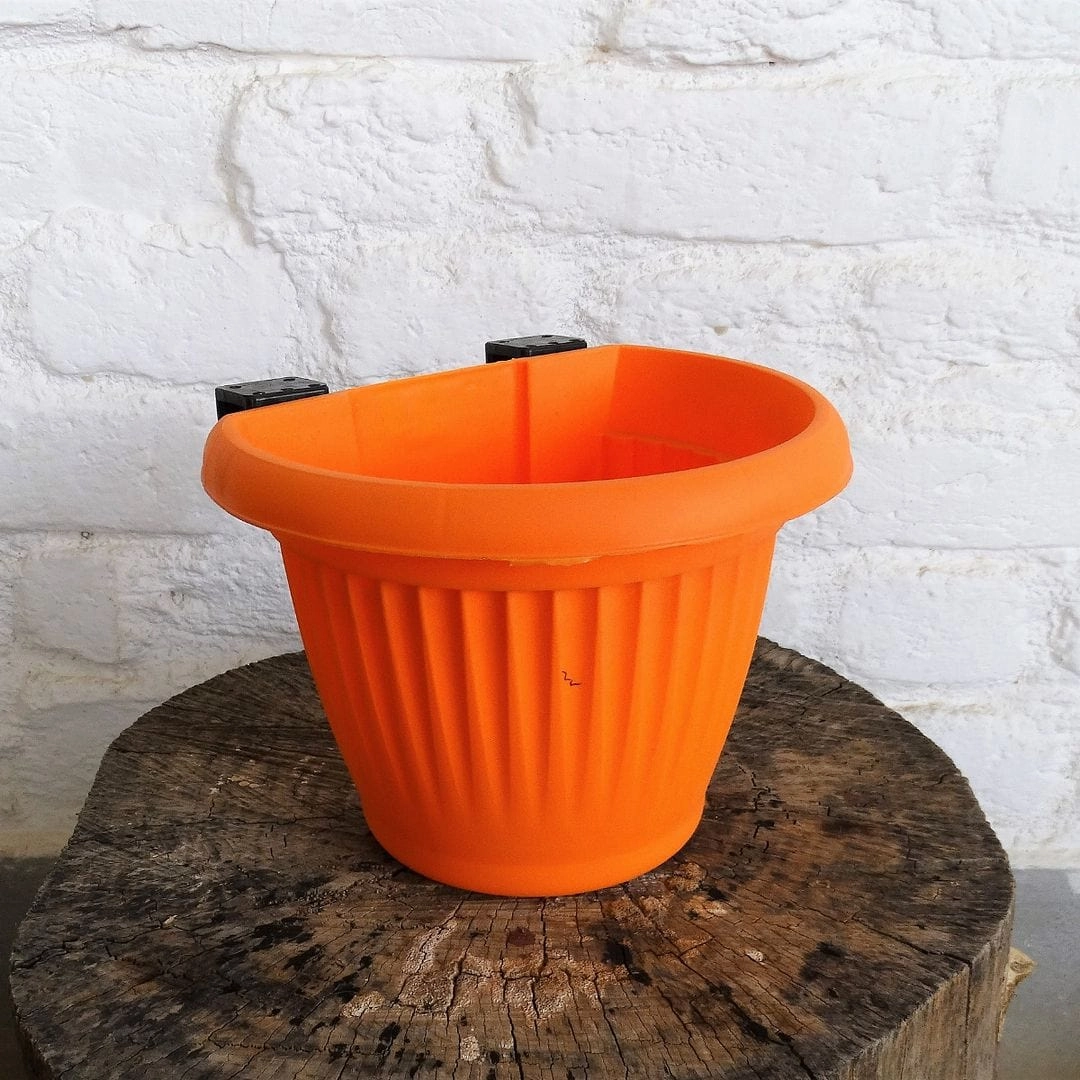 Plastic Bello Wall Planter, Dia-5.7 Inch