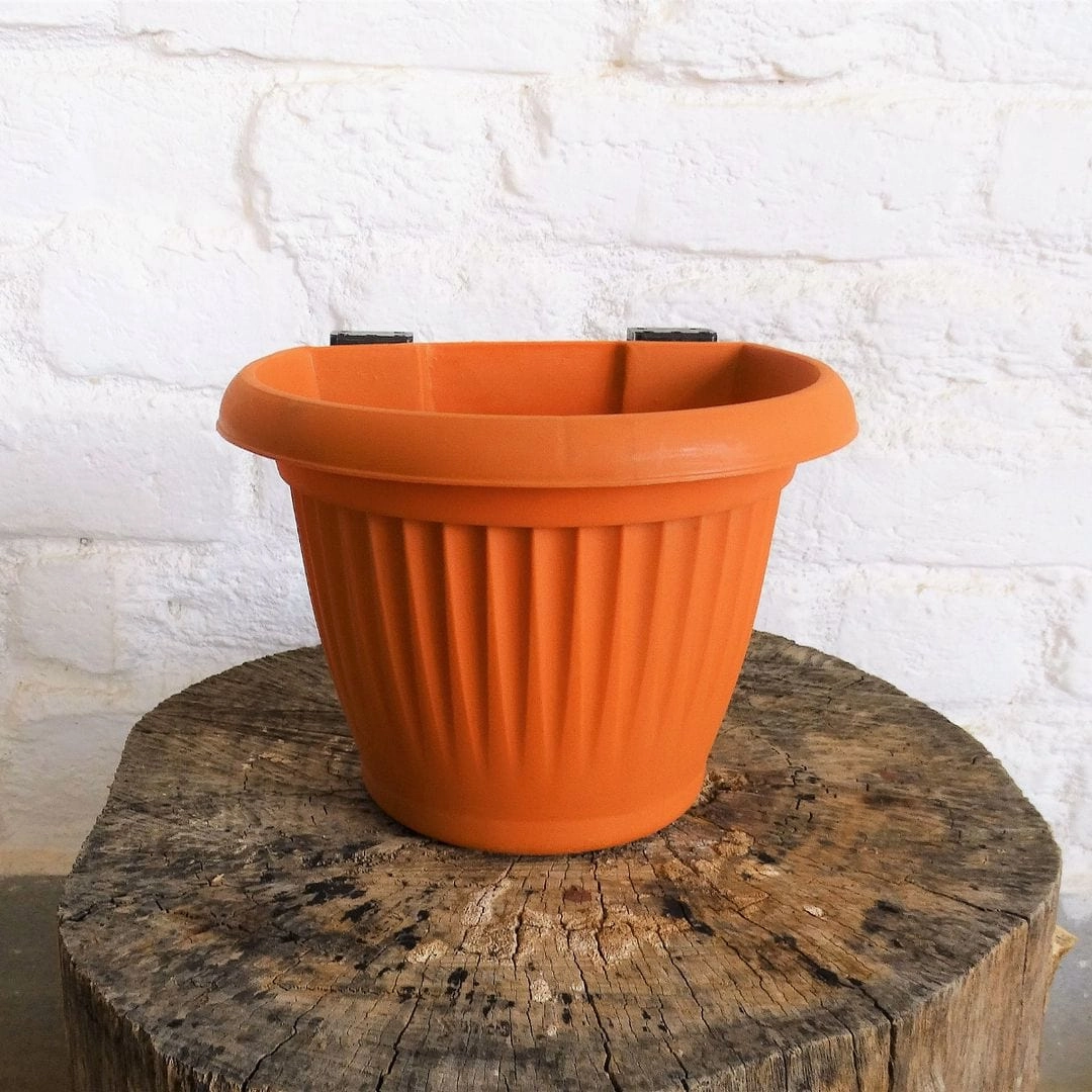 Plastic Bello Wall Planter, Dia-5.7 Inch