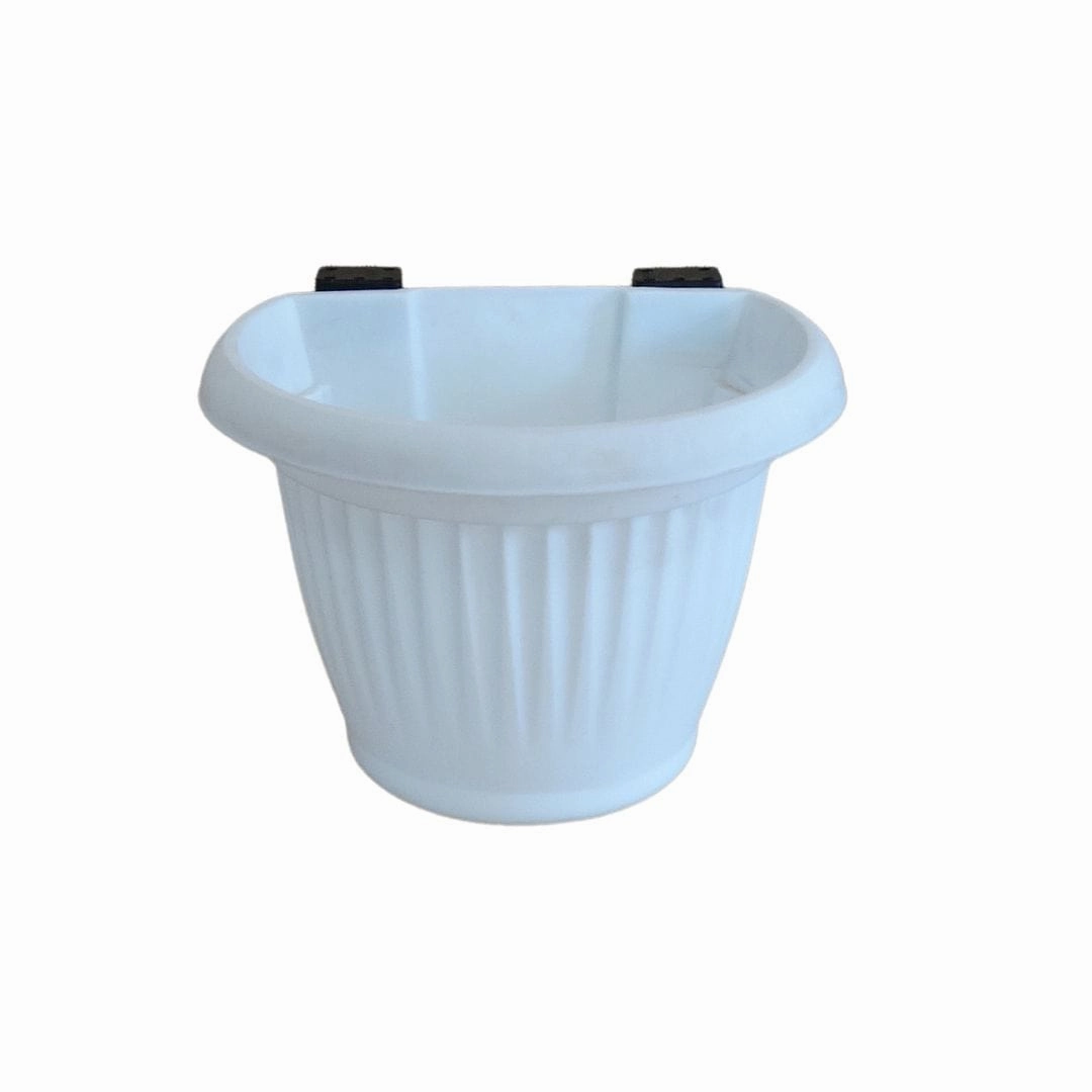 Plastic Bello Wall Planter, Dia-5.7 Inch