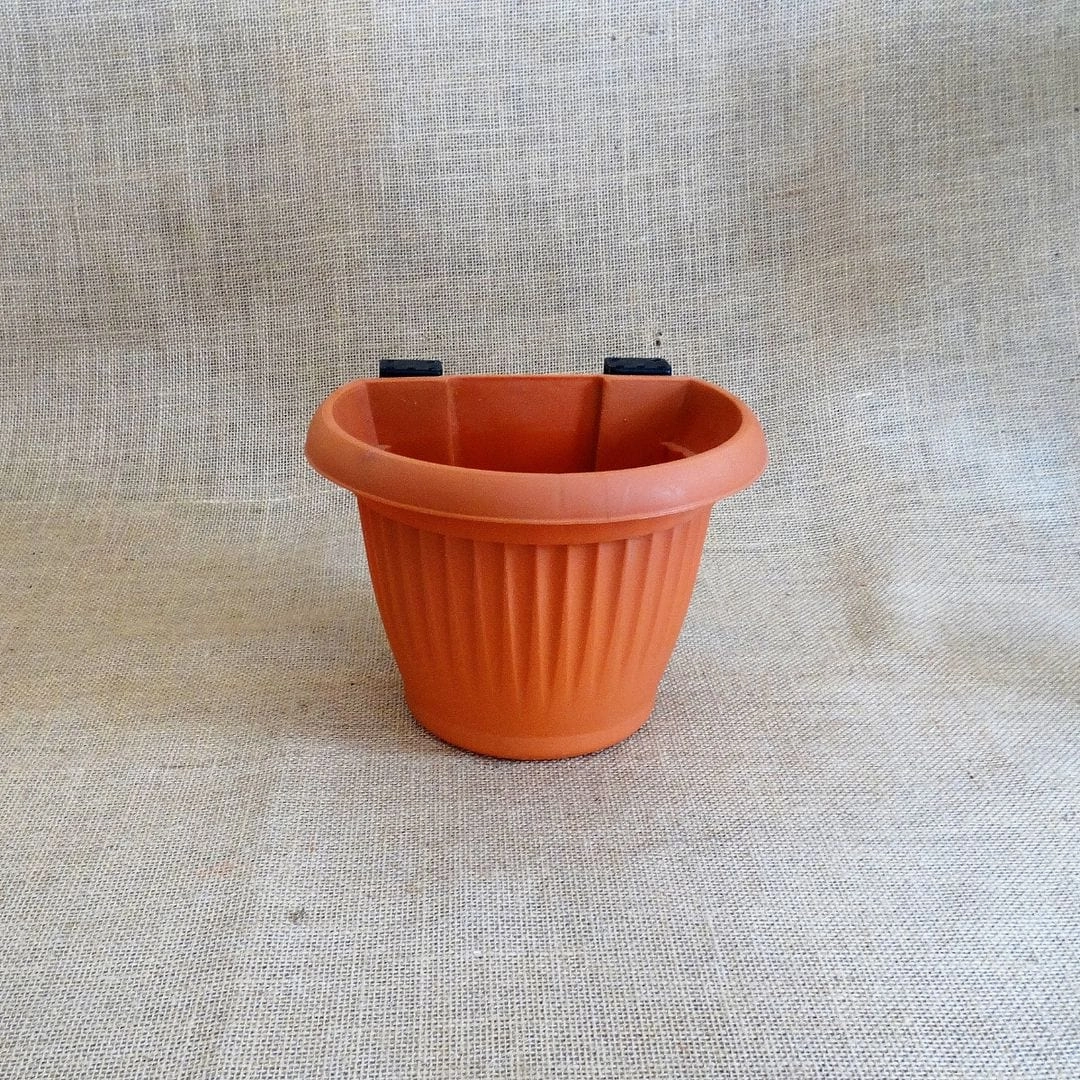 Plastic Bello Wall Planter, Dia-5.7 Inch