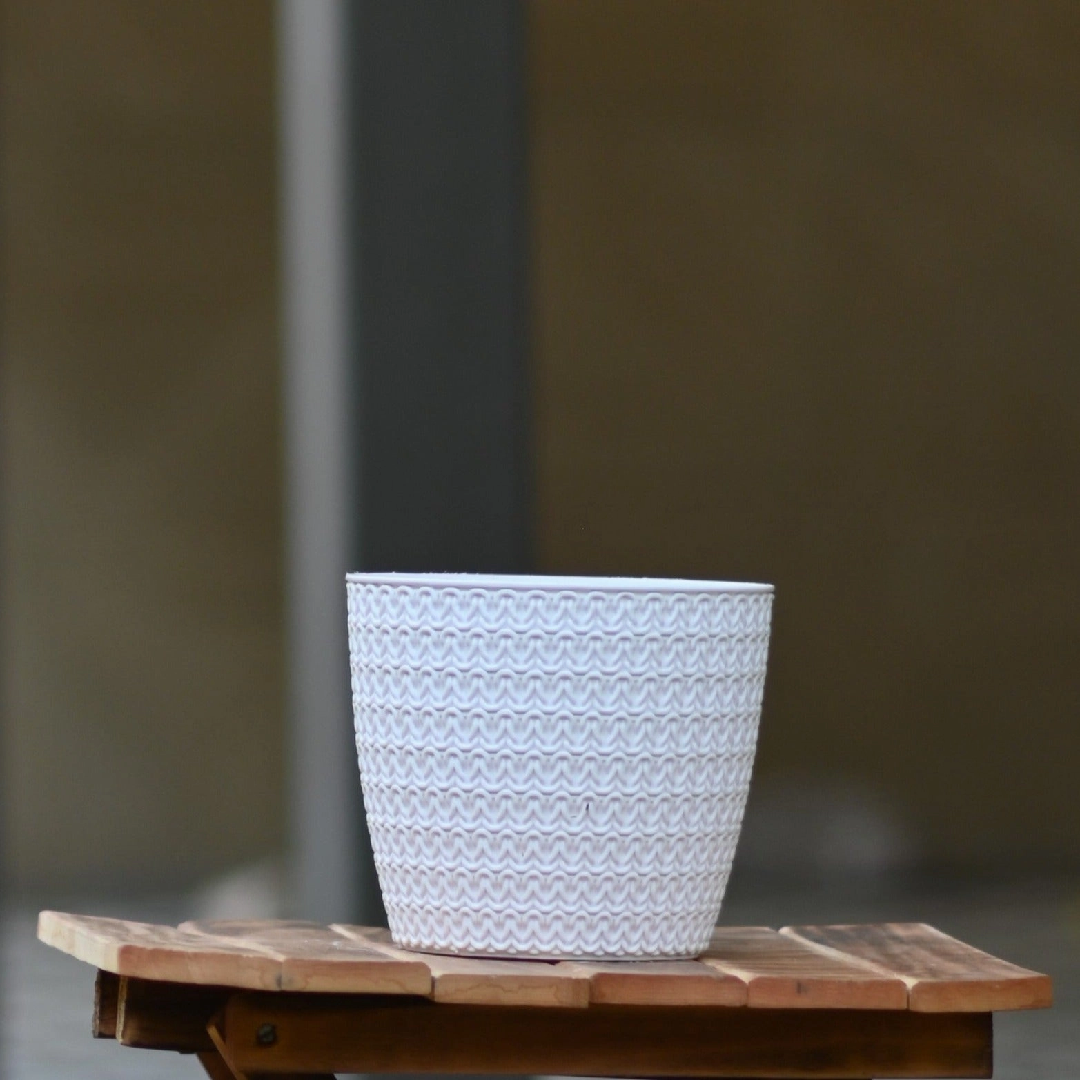 Plastic oslo 5.5' Designer Pot/ Planter- Set of 5