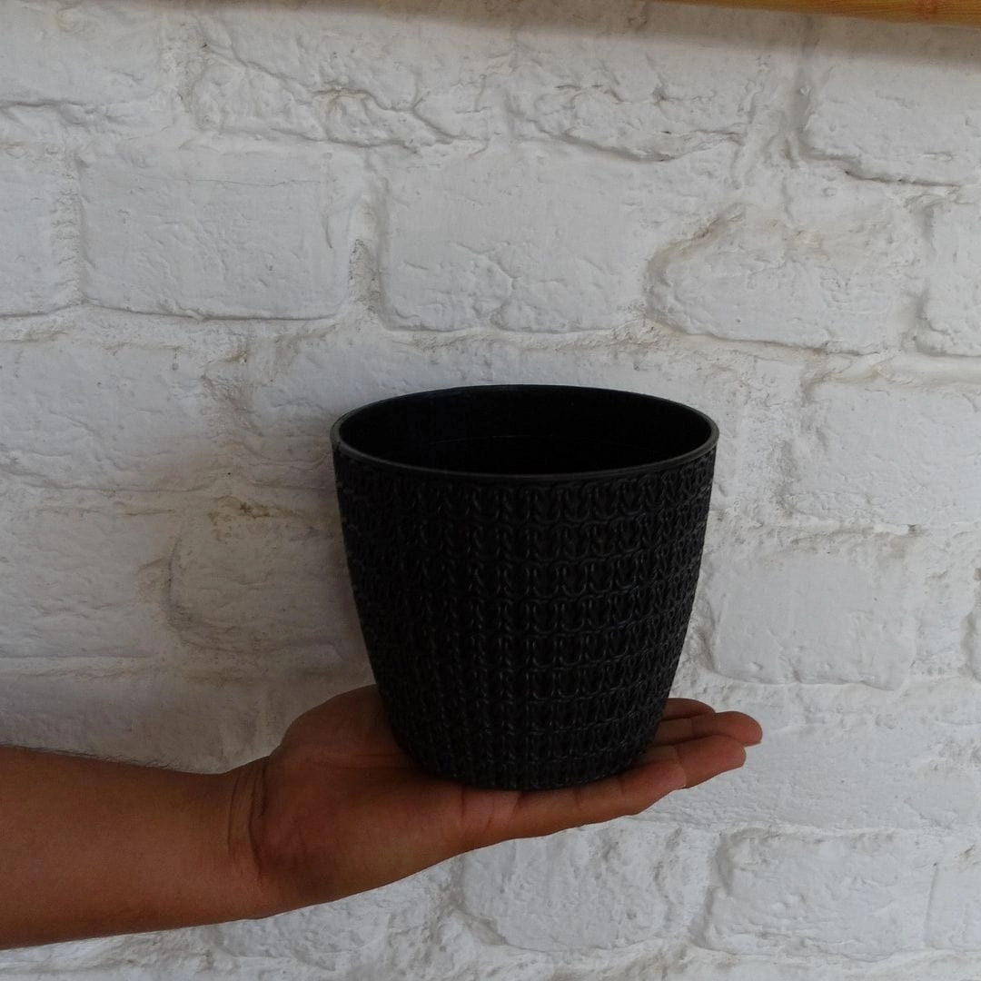 Plastic Oslo Pot,Dia-5 Inch