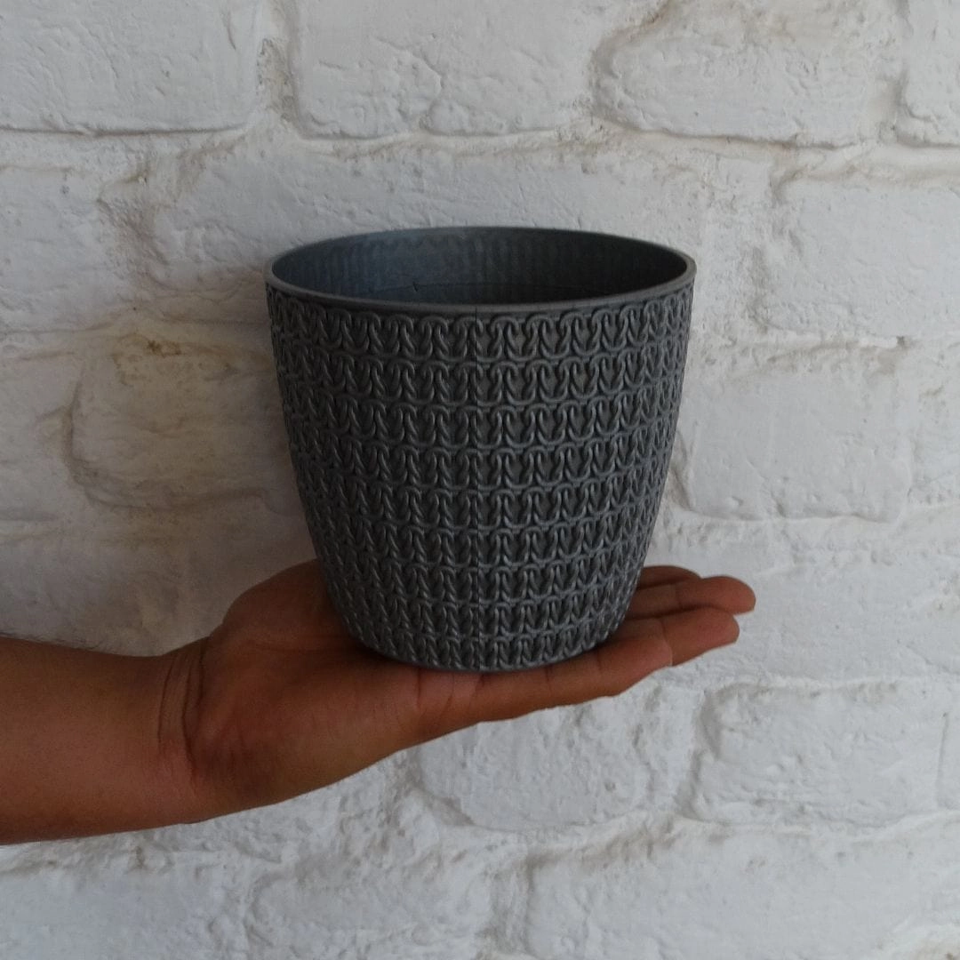 Plastic Oslo Pot,Dia-5 Inch