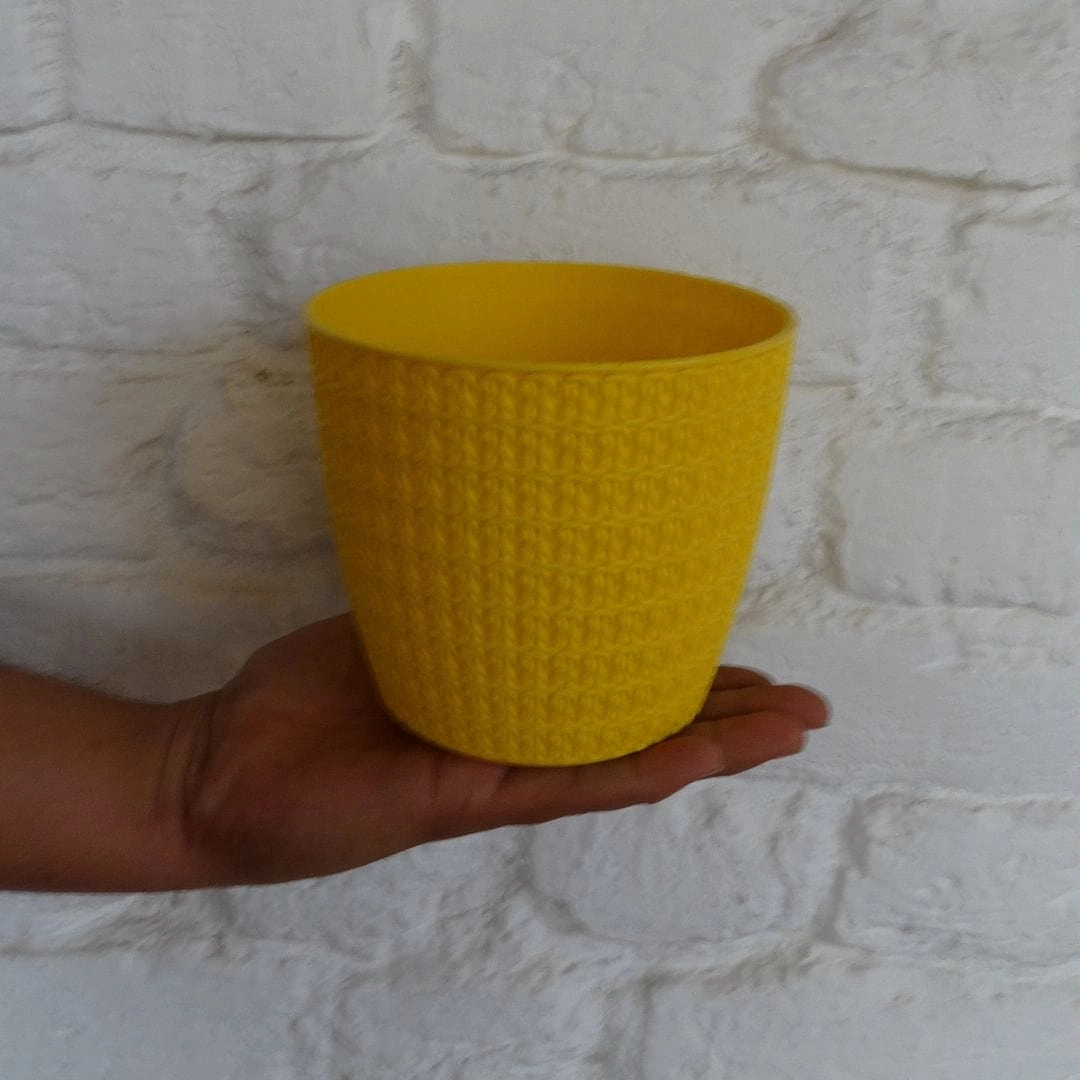 Plastic Oslo Pot,Dia-5 Inch
