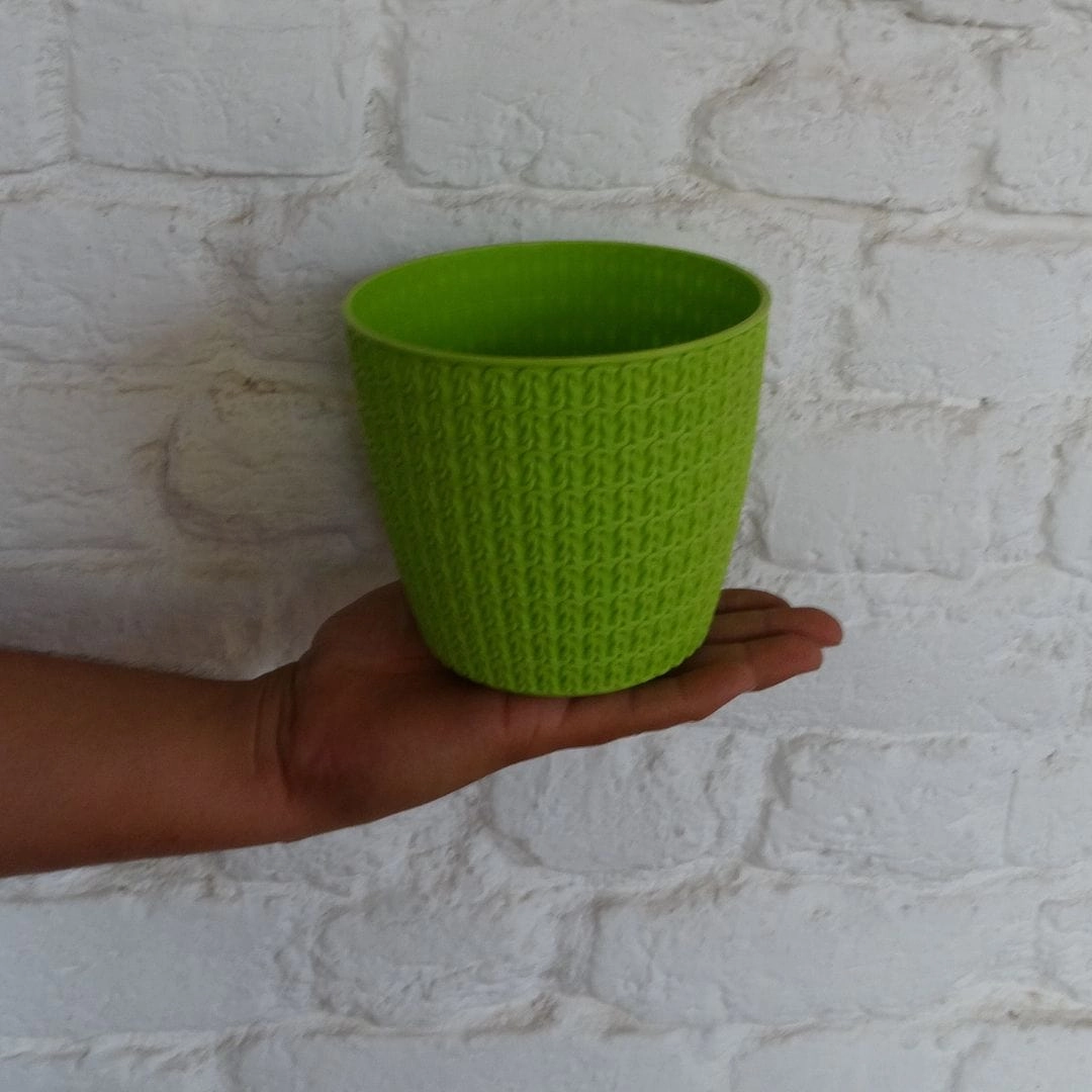 Plastic Oslo Pot,Dia-5 Inch