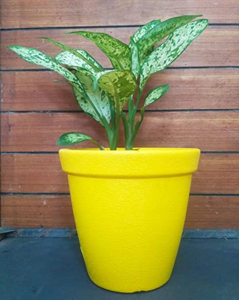 Plastic Planter Round Pots (Set of 3)