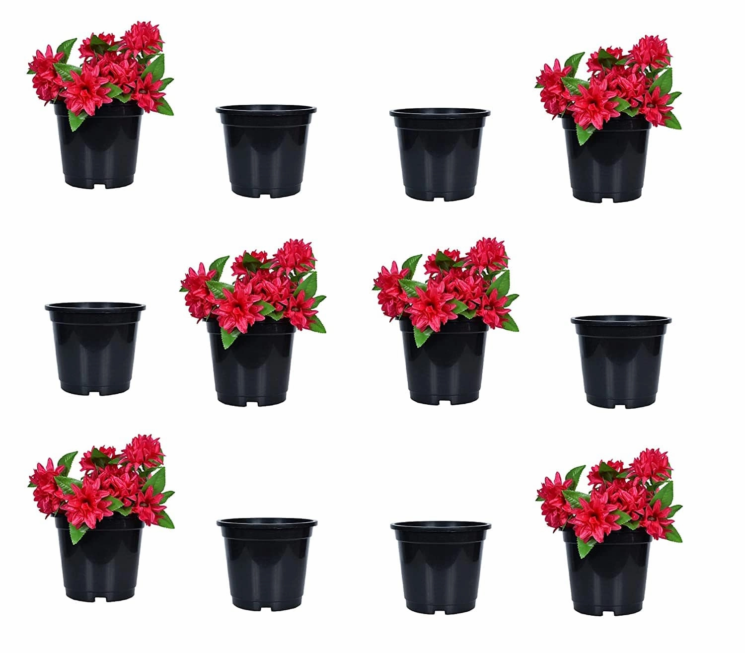 Plastic Planter (Set Of 12) ceramic planter  