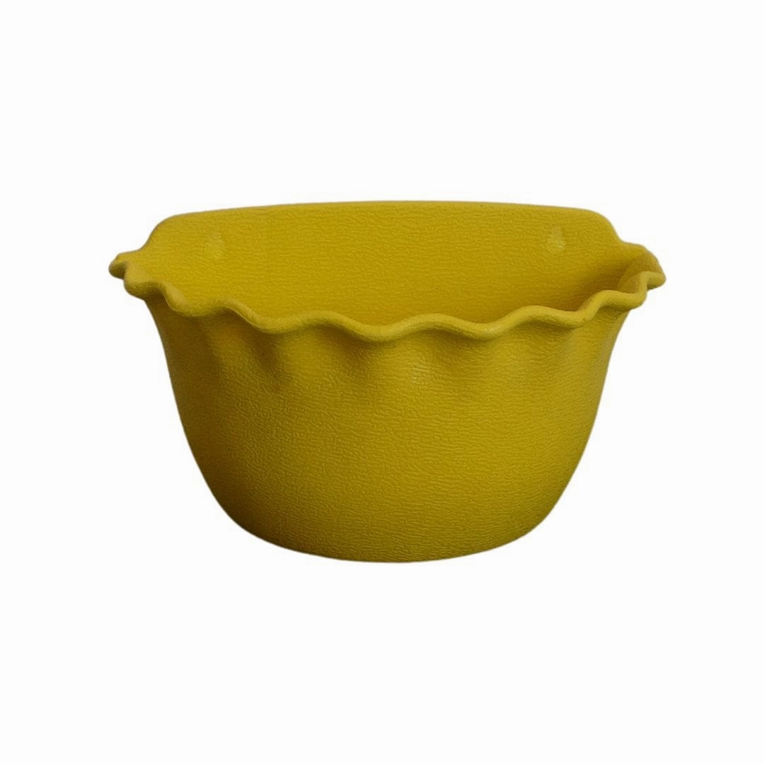 Plastic Sapphire Wall Pot,Dia-9 Inch
