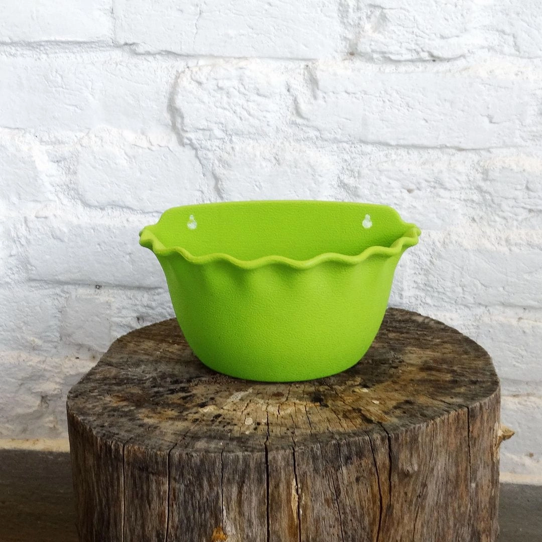 Plastic Sapphire Wall Pot,Dia-9 Inch
